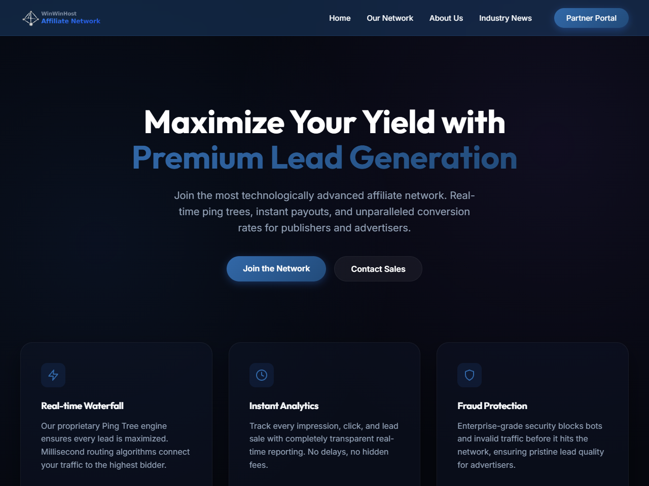Affiliatepartners Inc. Website Design