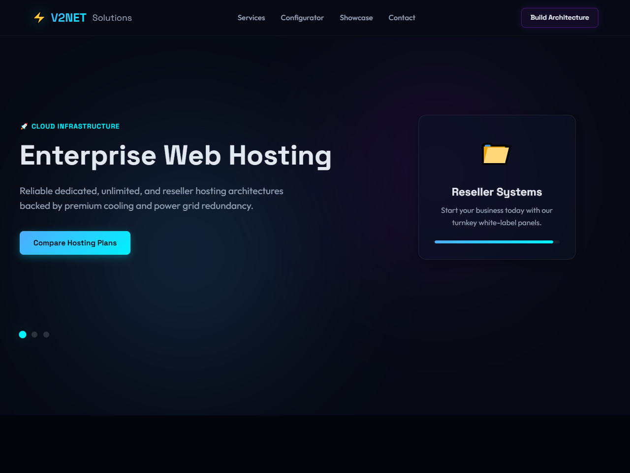 V2netsolutions Inc. Website Design